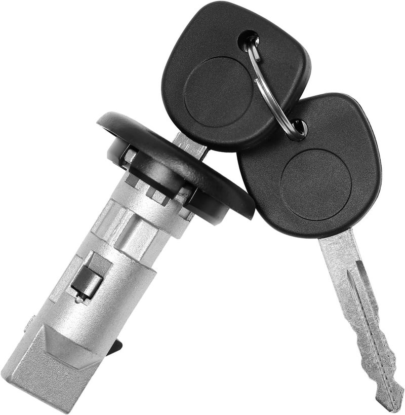 ATRACYPART Ignition Lock Cylinder Switch with Keys, Compatible with 1999-2007 Chevy Silverado Avalanche Tahoe Suburban GMC Sierra Yukon Buick Hummer Bravada Pontiac Vehicles, Replace#: US-312L - Image 1